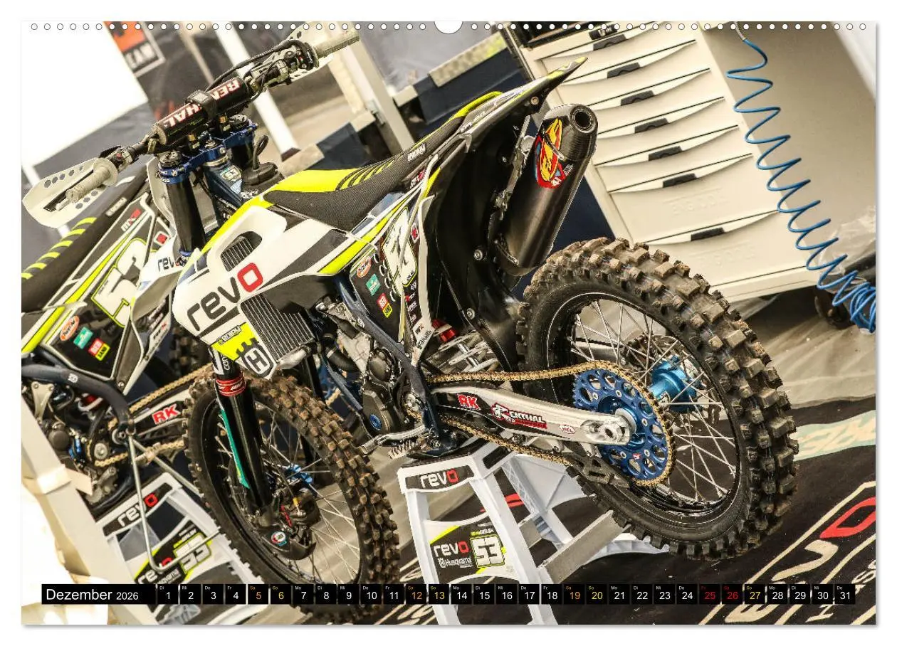 Bild: 9783457767436 | Dirtbikes 2026 (Wandkalender 2026 DIN A2 quer), CALVENDO...