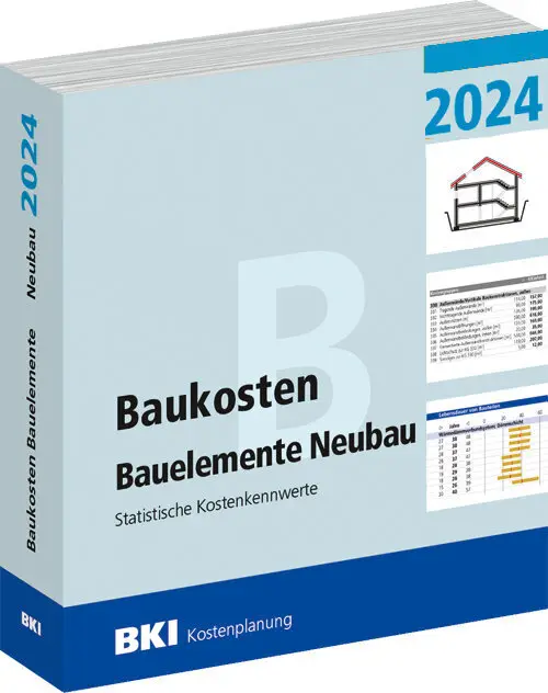 Cover: 9783481047436 | BKI Baukosten Bauelemente Neubau 2024 - Teil 2 | Architektenkammern Cover: 9783481047436 | BKI Baukosten Bauelemente Neubau 2024 - Teil 2 | Architektenkammern