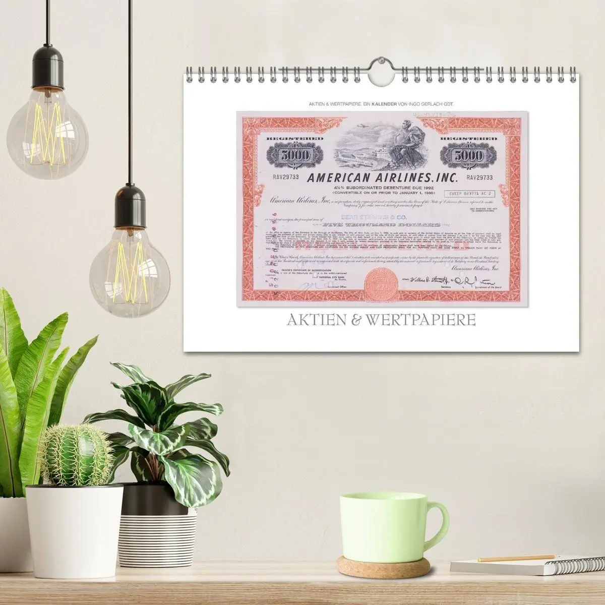 Bild: 9783594147436 | Aktien &amp; Wertpapiere / CH-Version (Wandkalender 2027 DIN A4 quer),...
