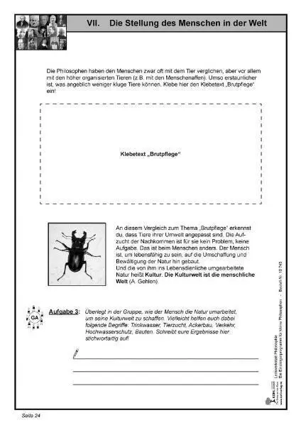 Bild: 9783866327436 | Lernwerkstatt Philosophie | Wolfgang Wertenbroch | Taschenbuch | 48 S.