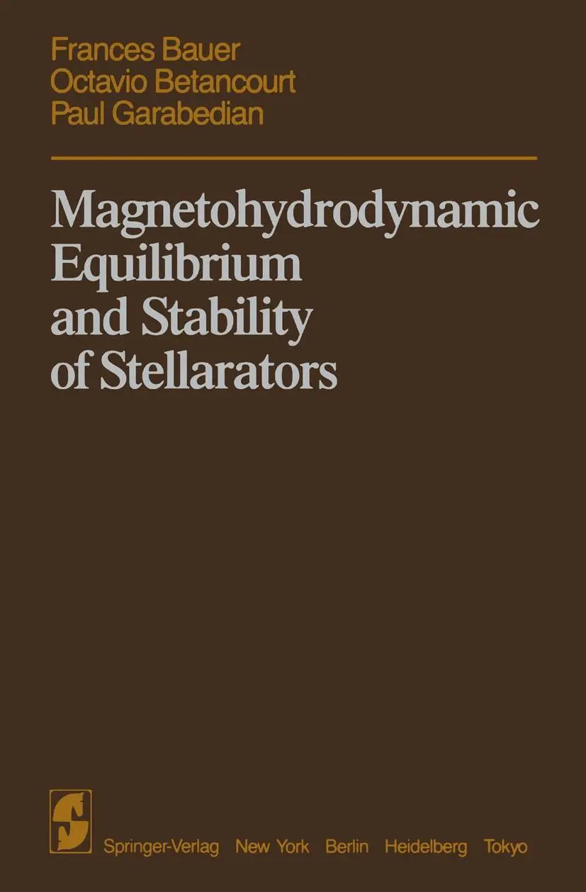 Cover: 9781461297536 | Magnetohydrodynamic Equilibrium and Stability of Stellarators | Buch