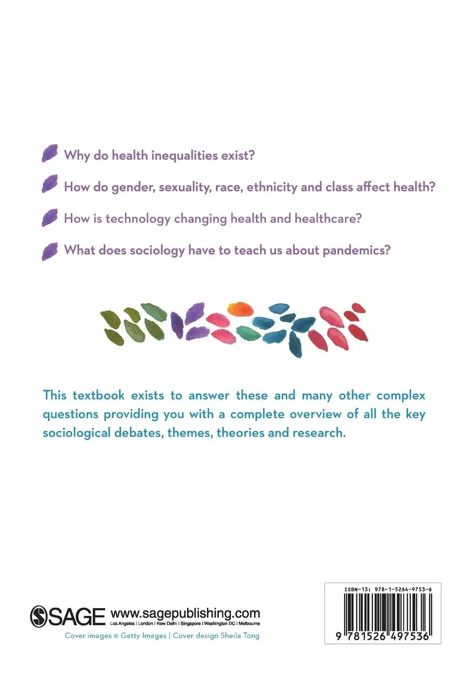 Rückseite: 9781526497536 | Understanding the Sociology of Health | An Introduction | Taschenbuch