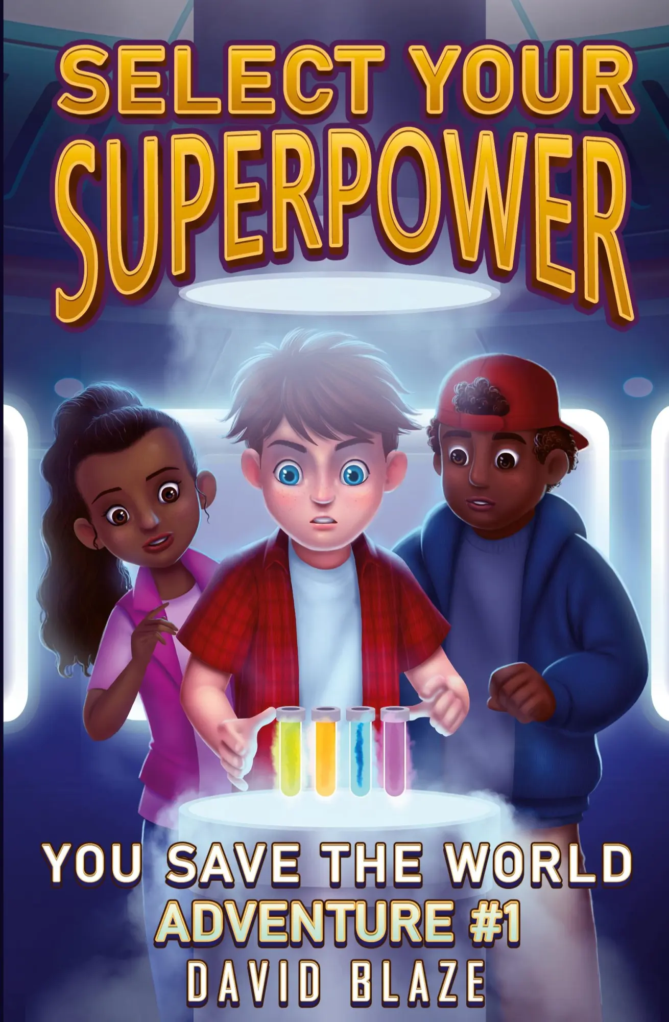 Cover: 9781733477536 | Select Your Superpower | You Save The World, Adventure #1 | Blaze