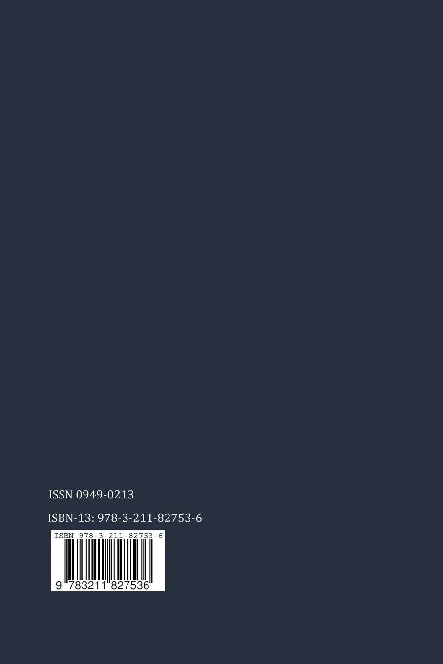 Rückseite: 9783211827536 | Jahrbuch der Psychoonkologie | H. P. Bilek (u. a.) | Taschenbuch | vii