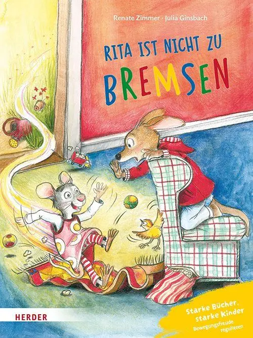 Cover: 9783451717536 | Konrad Känguru und Rita Rennmaus. Rita ist nicht zu bremsen | Zimmer