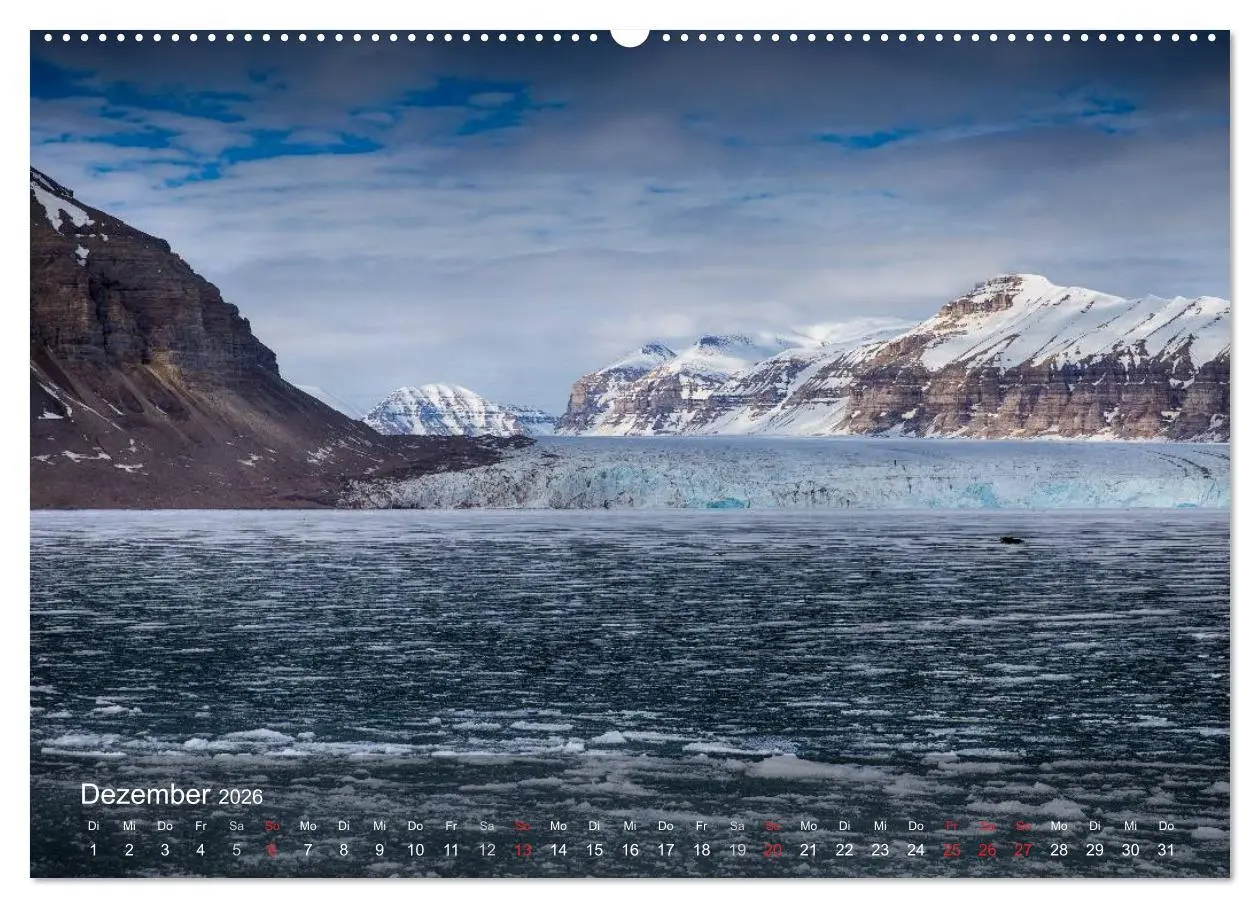 Bild: 9783516087536 | Spitzbergen - Impressionen aus der Arktis (Wandkalender 2026 DIN A2...