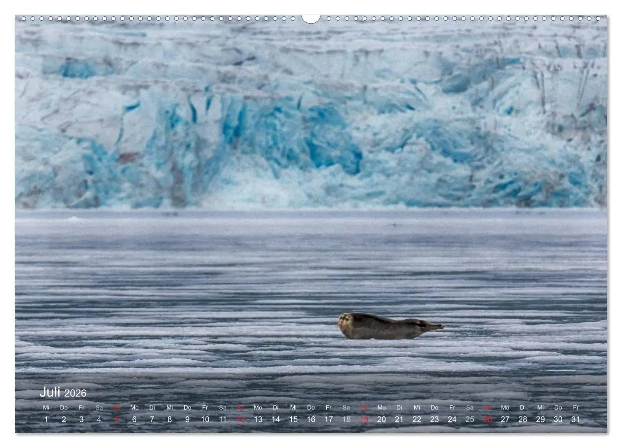 Bild: 9783516087536 | Spitzbergen - Impressionen aus der Arktis (Wandkalender 2026 DIN A2...