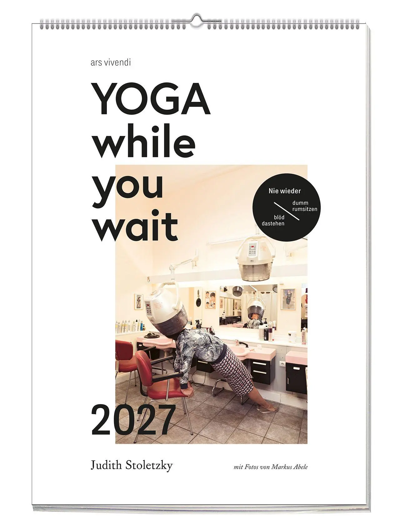 Cover: 9783747207536 | Yoga while you wait 2027 | Wandkalender | Judith Stoletzky | Kalender