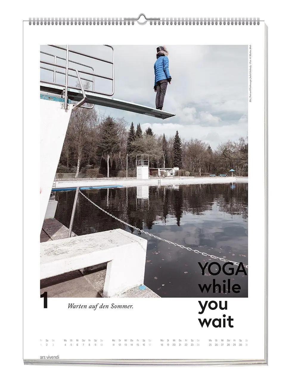 Bild: 9783747207536 | Yoga while you wait 2027 | Wandkalender | Judith Stoletzky | Kalender