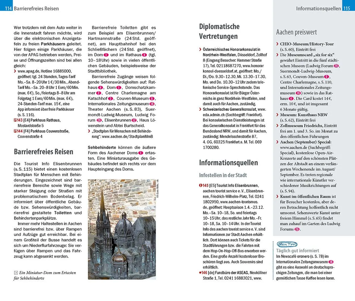 Bild: 9783831737536 | Reise Know-How CityTrip Aachen | Christine Krieb | Taschenbuch | 2023