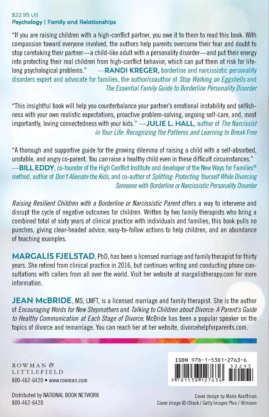 Rückseite: 9781538127636 | Raising Resilient Children with a Borderline or Narcissistic Parent
