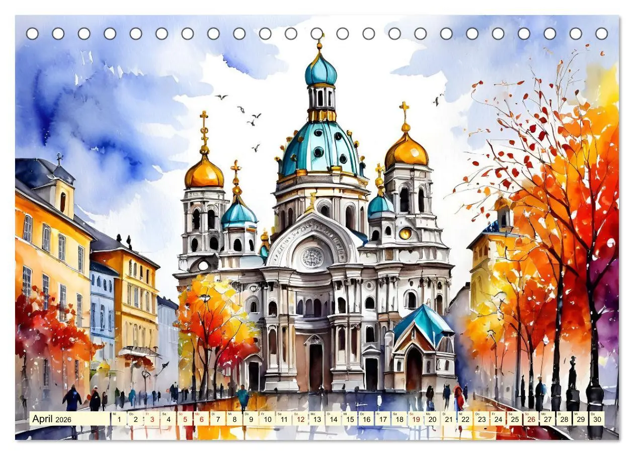Bild: 9783457367636 | Italien - La dolce vita (Tischkalender 2026 DIN A5 quer), CALVENDO...