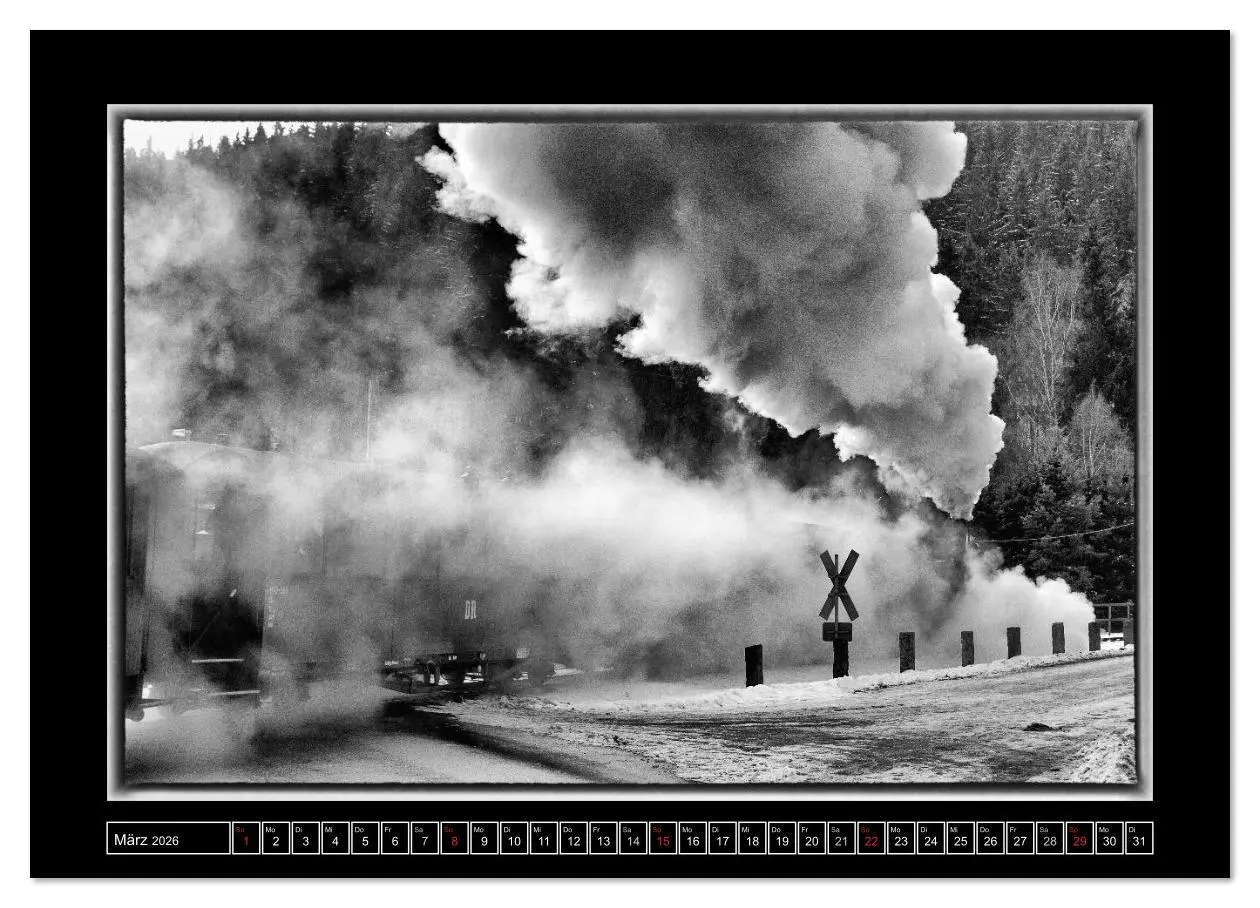 Bild: 9783516077636 | Die Preßnitztalbahn (hochwertiger Premium Wandkalender 2026 DIN A2...