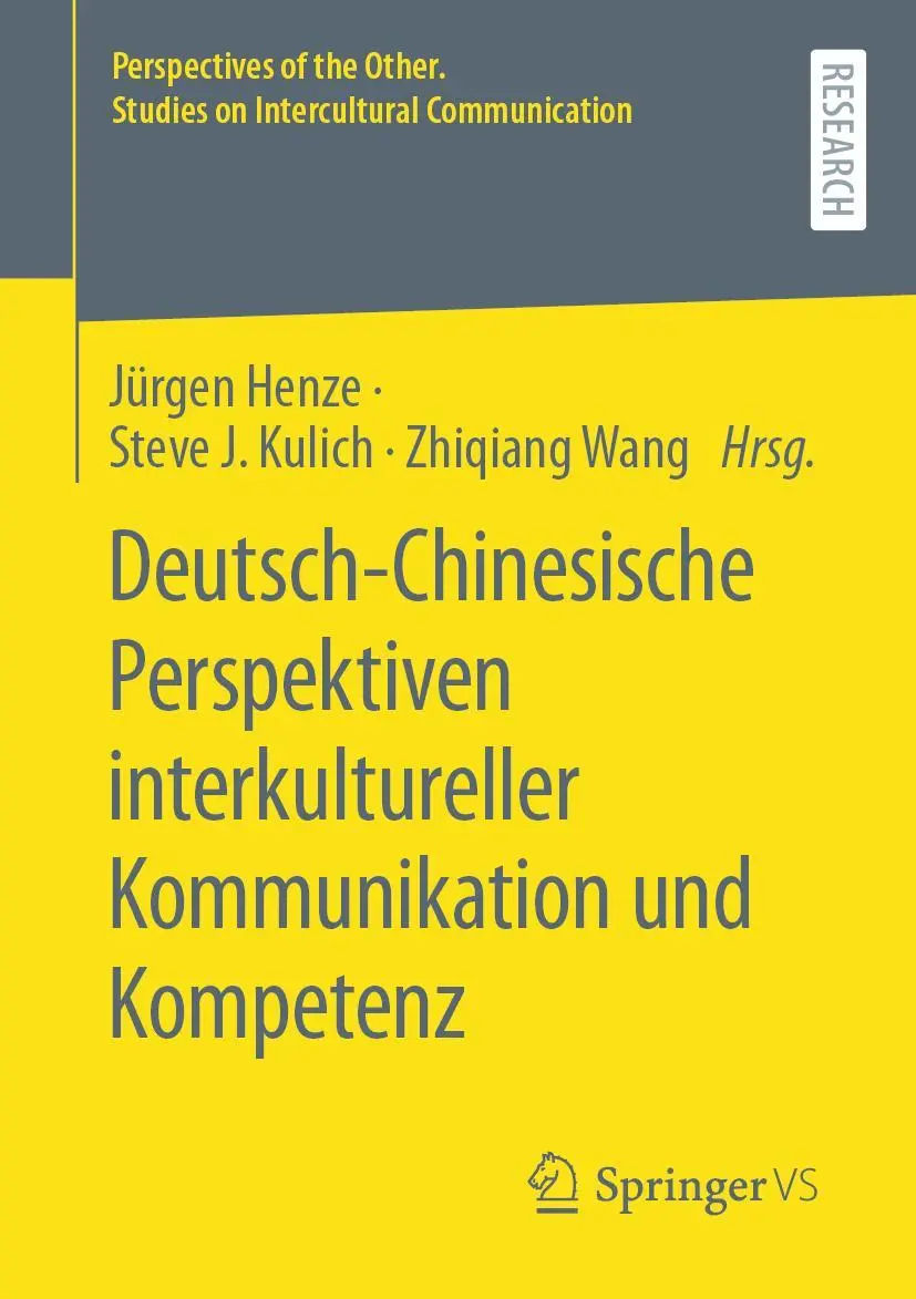 Cover: 9783658407636 | Deutsch-Chinesische Perspektiven interkultureller Kommunikation und...