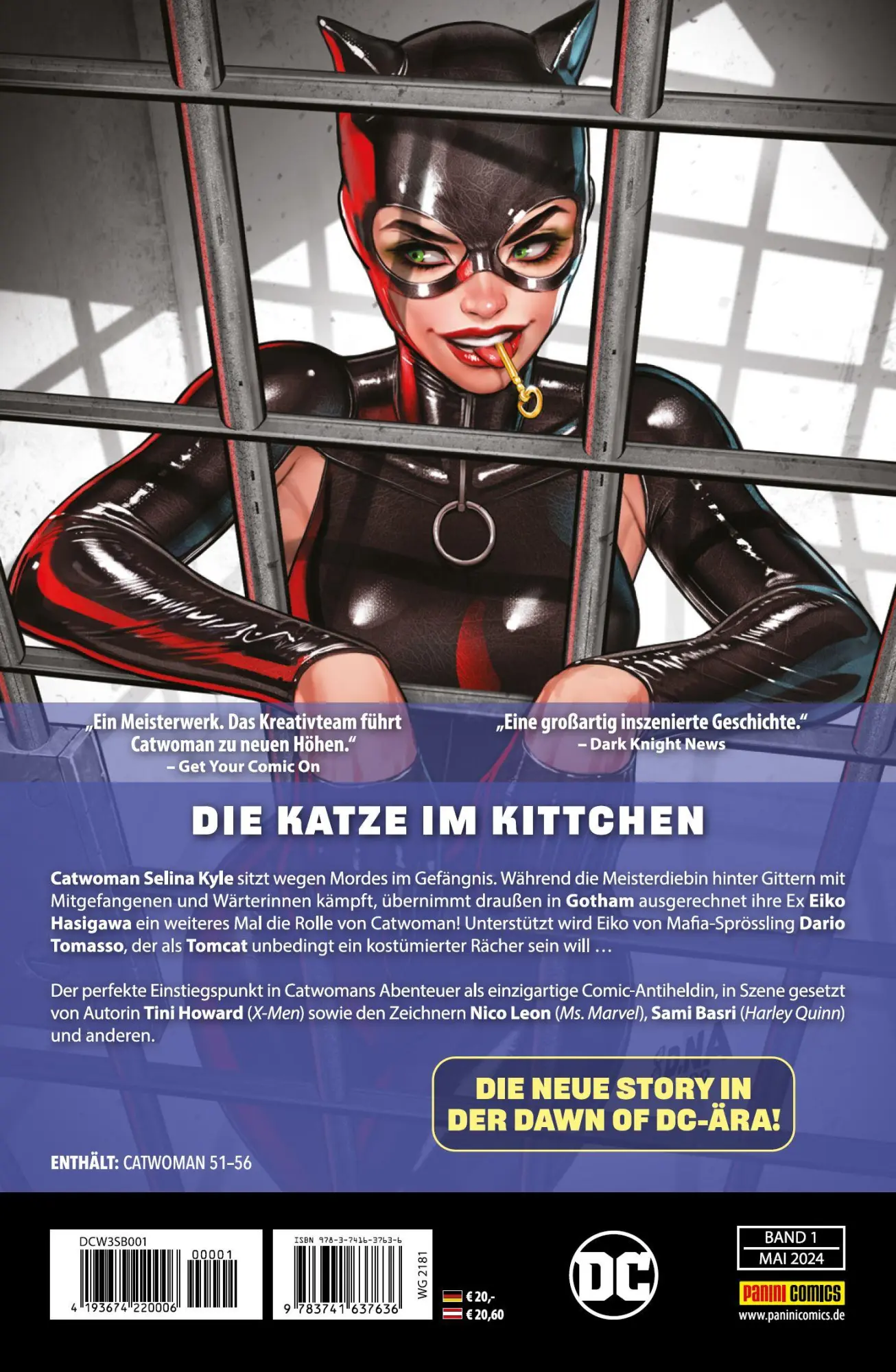 Rückseite: 9783741637636 | Catwoman | Bd. 1 (3. Serie): Es kann nur eine Katze geben | Buch
