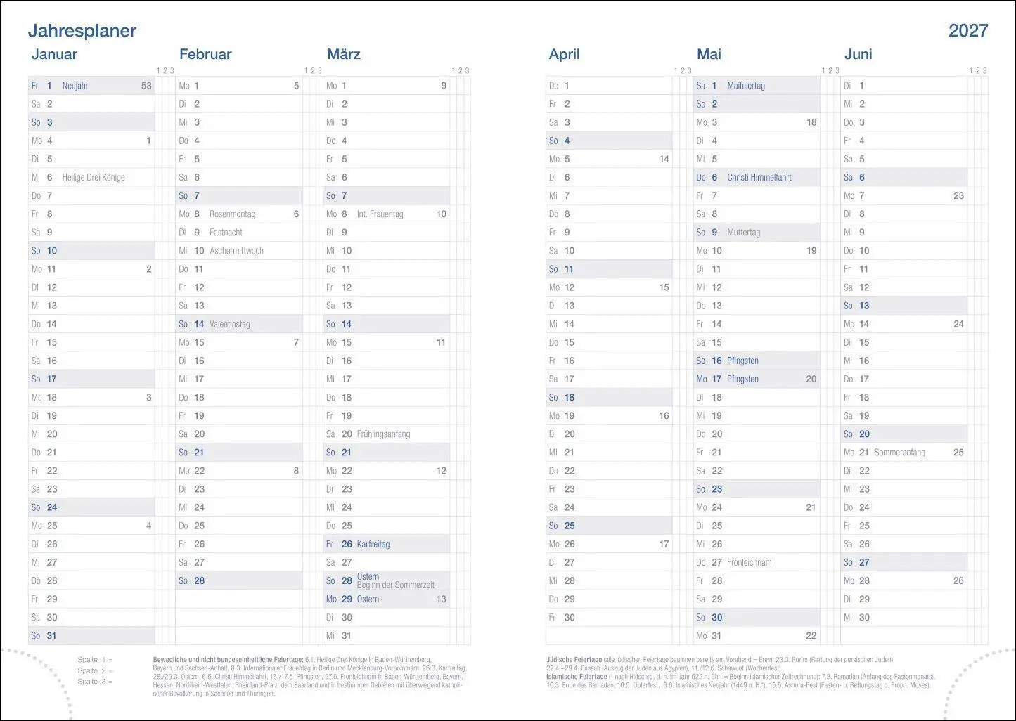 Bild: 9783756417636 | Wochen-Cheftimer A5, Alu gold 2027 | Heye | Buch | Bürokalender Heye