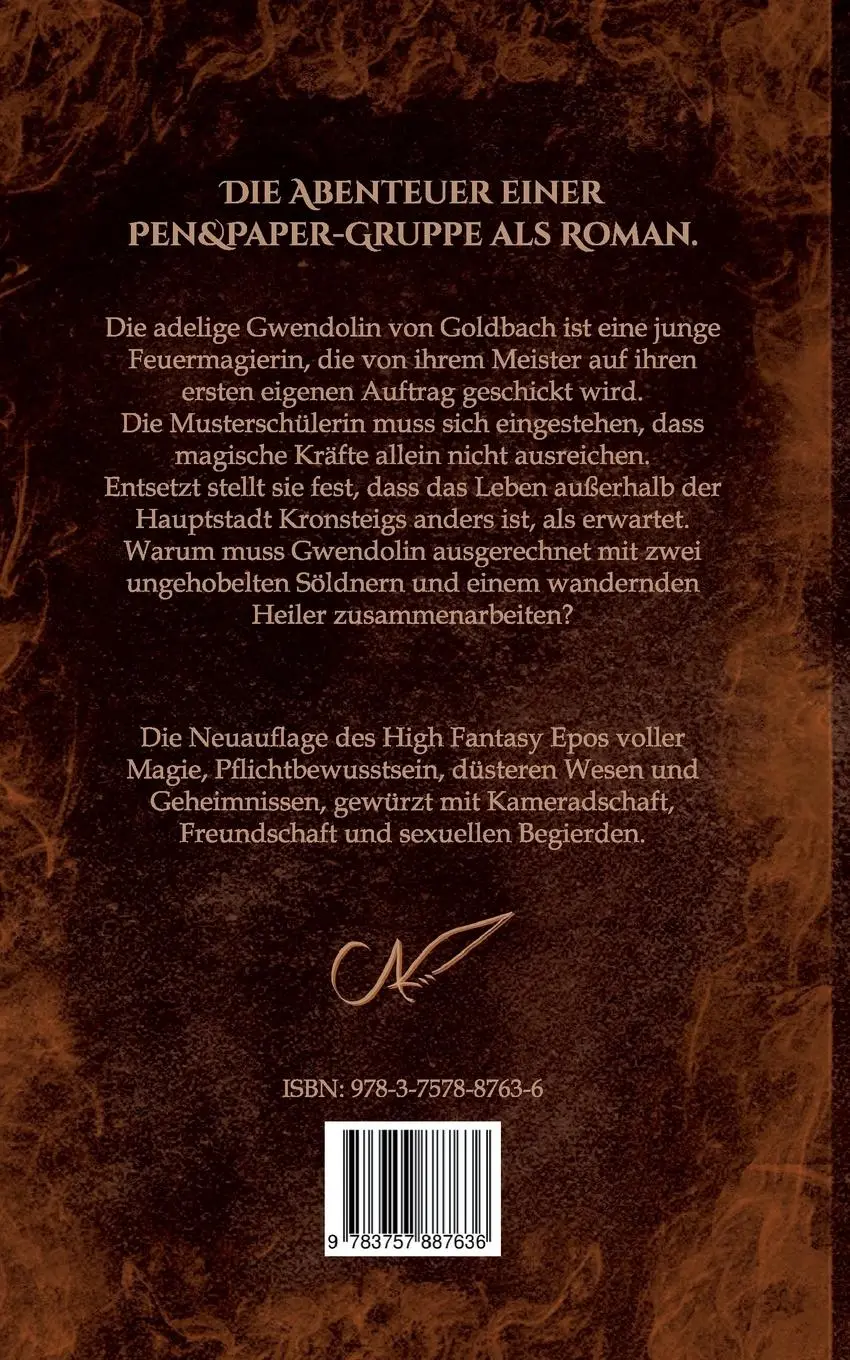 Rückseite: 9783757887636 | Der Weg des Feuers | Die Wiege des Feuers | C. A. Federschrieb | Buch