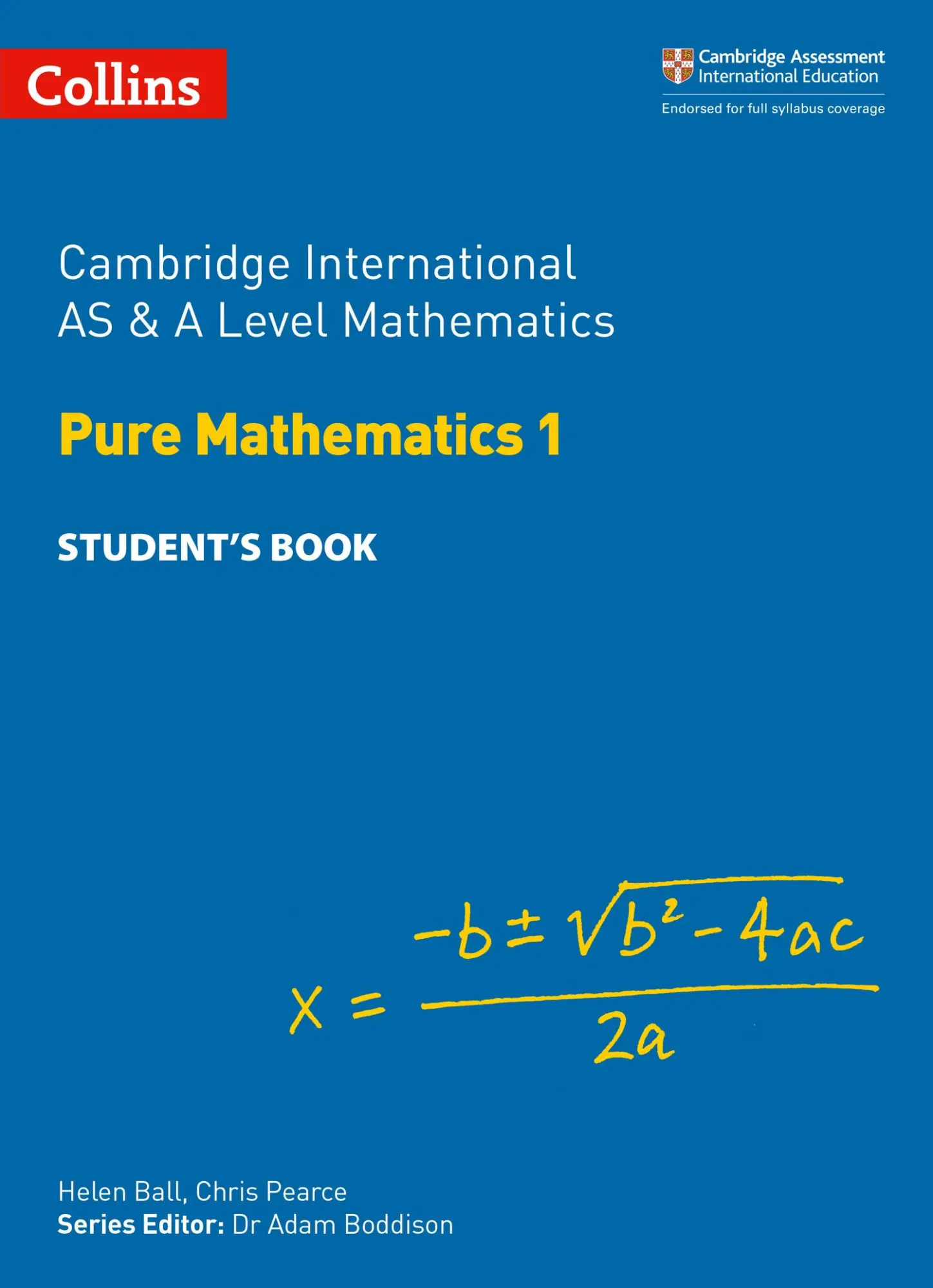 Cover: 9780008257736 | Cambridge International as &amp; a Level Mathematics Pure Mathematics 1...