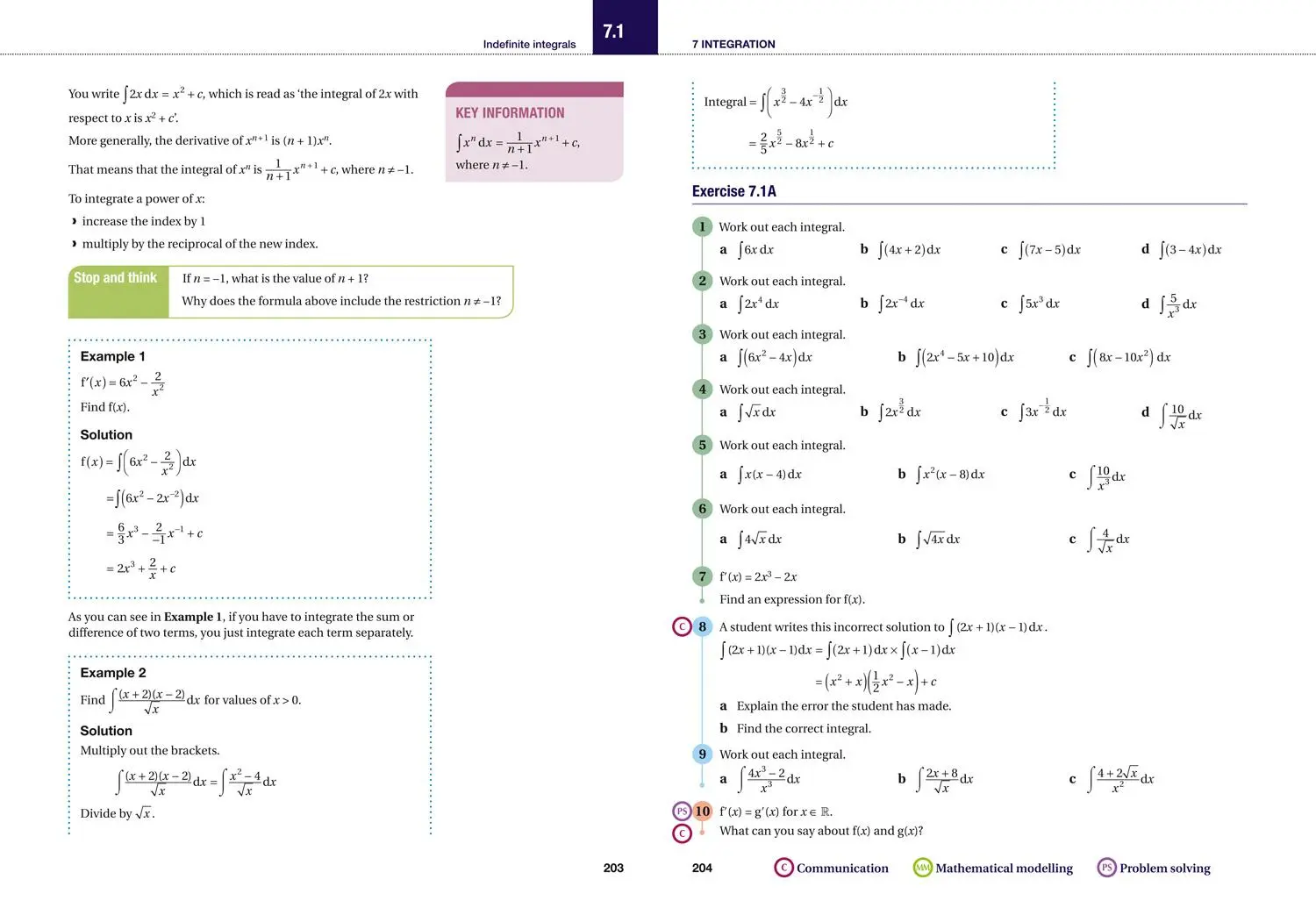 Bild: 9780008257736 | Cambridge International as &amp; a Level Mathematics Pure Mathematics 1...