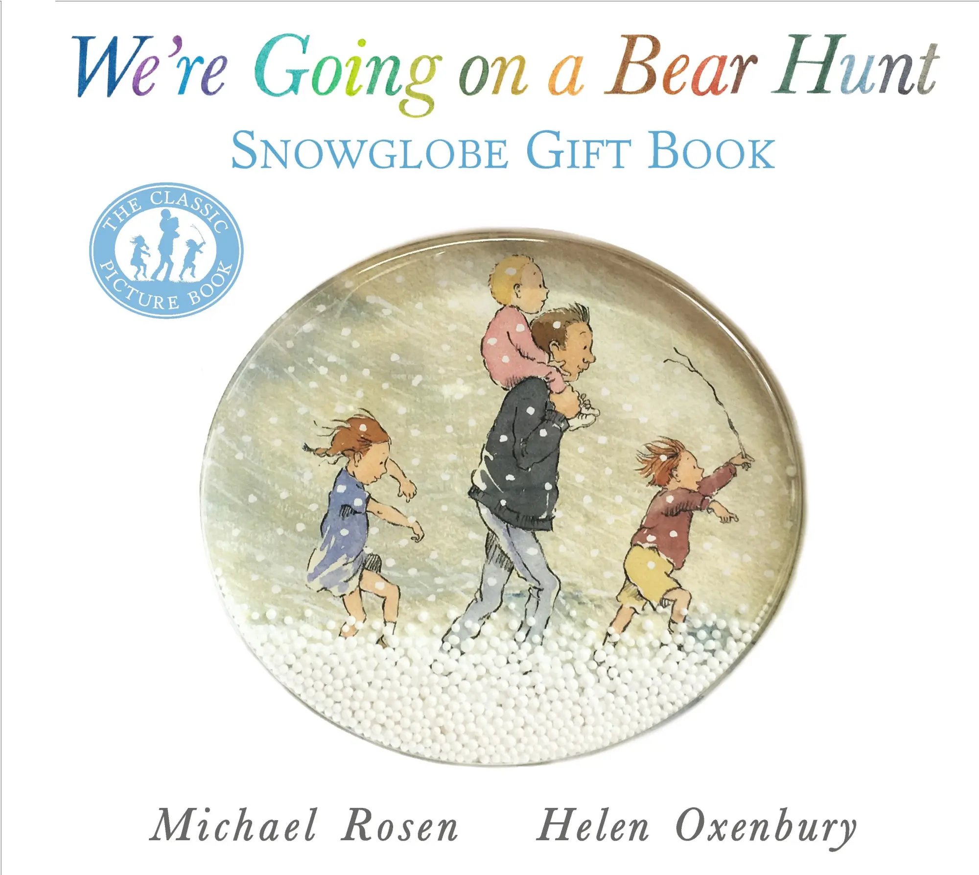 Cover: 9781406377736 | We're Going on a Bear Hunt: Snowglobe Gift Book | Michael Rosen | Buch