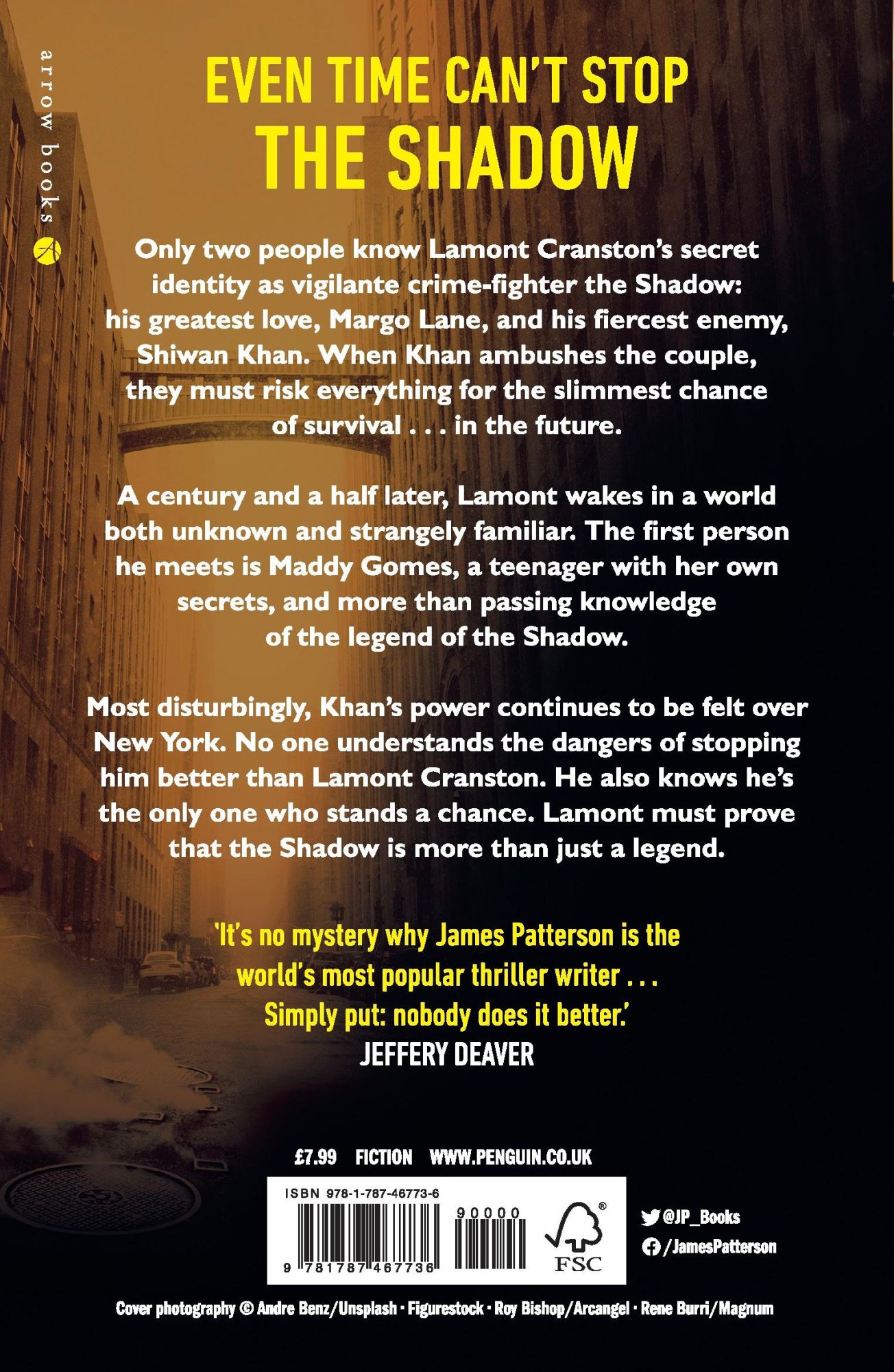 Rückseite: 9781787467736 | The Shadow | Crime has a new enemy... | James Patterson | Taschenbuch