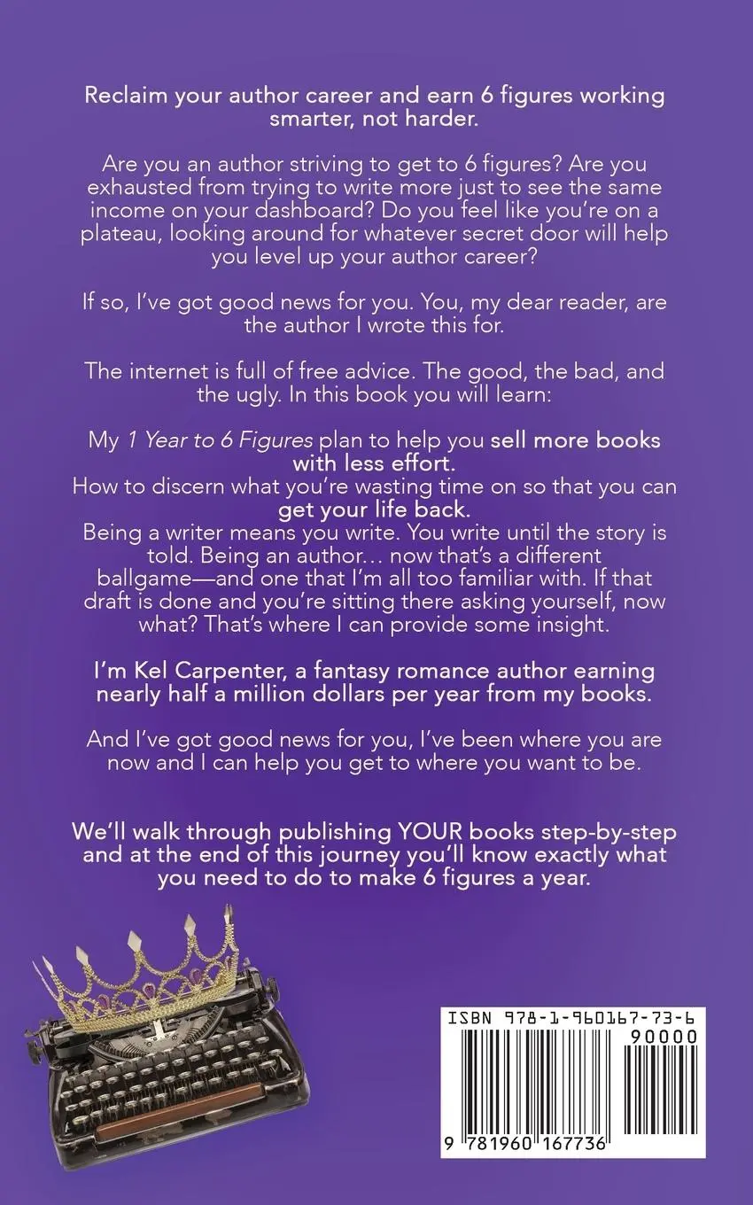 Rückseite: 9781960167736 | Rule Your Author Empire | K. Carpenter | Taschenbuch | Englisch | 2024