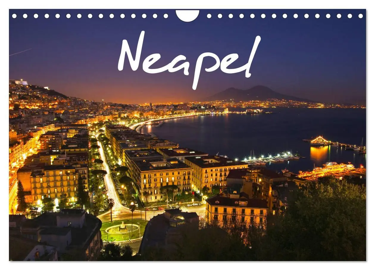 Cover: 9783516207736 | Neapel 2026 (Wandkalender 2026 DIN A4 quer), CALVENDO Monatskalender