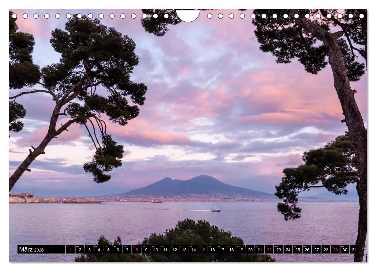 Bild: 9783516207736 | Neapel 2026 (Wandkalender 2026 DIN A4 quer), CALVENDO Monatskalender
