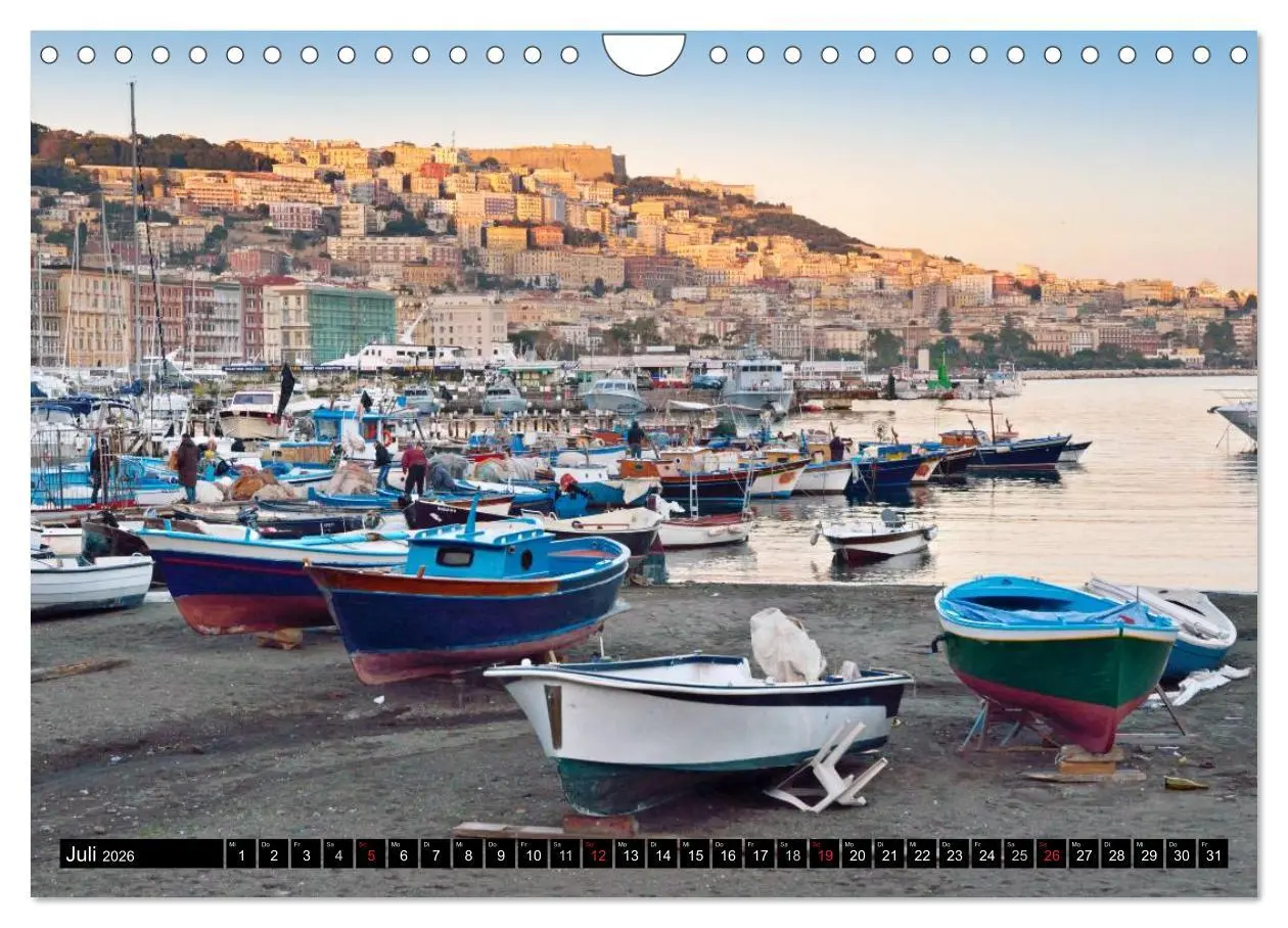 Bild: 9783516207736 | Neapel 2026 (Wandkalender 2026 DIN A4 quer), CALVENDO Monatskalender