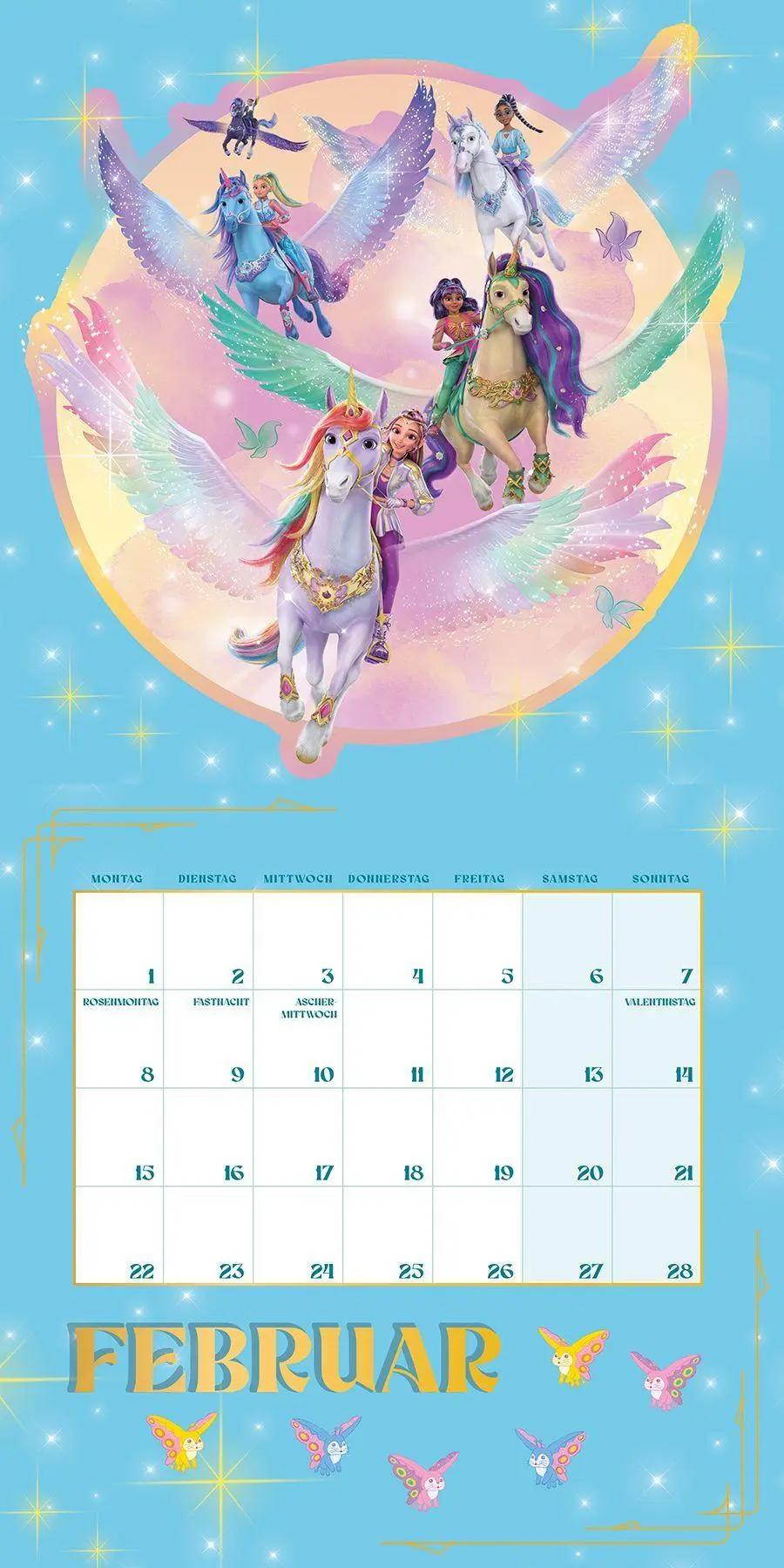 Bild: 9783833247736 | Unicorn Academy: Wandkalender 2027 | Kalender 2027 | Panini | Kalender