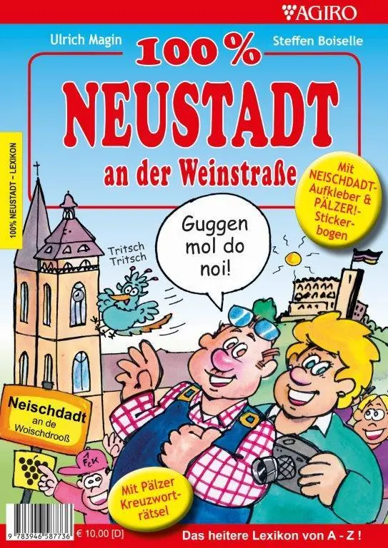 Cover: 9783946587736 | 100% Neustadt an der Weinstraße | Das heitere Lexikon von A-Z! | Magin