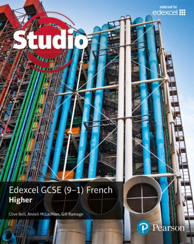 Cover: 9781292117836 | Studio Edexcel GCSE French Higher Student Book | Mclachlan (u. a.)