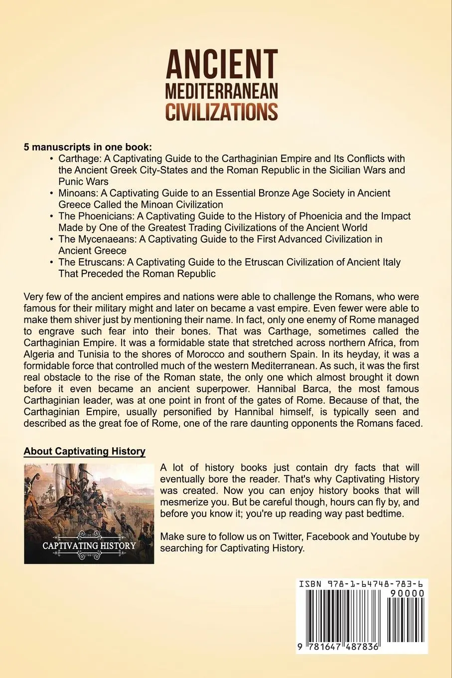 Rückseite: 9781647487836 | Ancient Mediterranean Civilizations | Captivating History | Buch