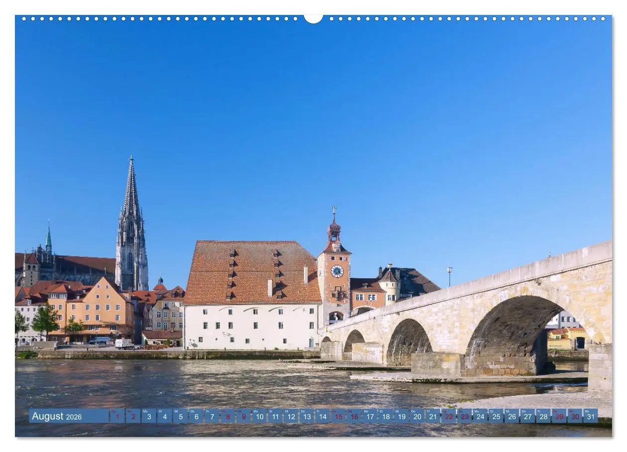 Bild: 9783457727836 | Donauperle Regensburg (hochwertiger Premium Wandkalender 2026 DIN...