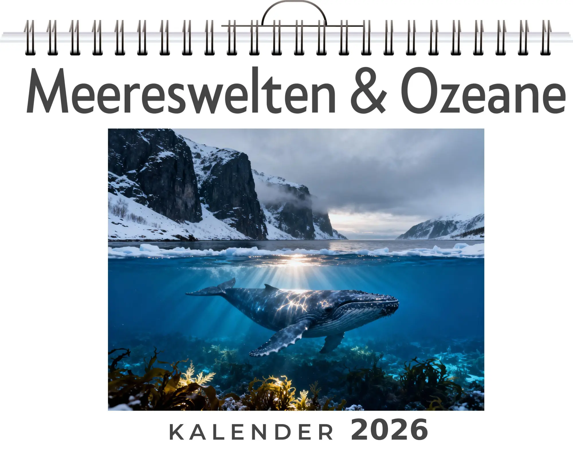 Cover: 9783695327836 | Meereswelten &amp; Ozeane | Laura Schäfer | Kalender | Deutsch | 2026
