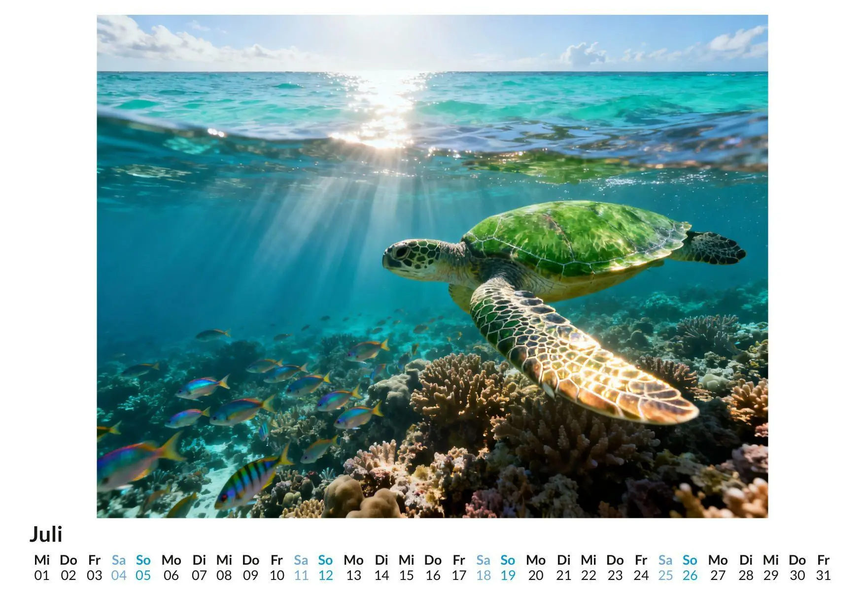 Bild: 9783695327836 | Meereswelten &amp; Ozeane | Laura Schäfer | Kalender | Deutsch | 2026