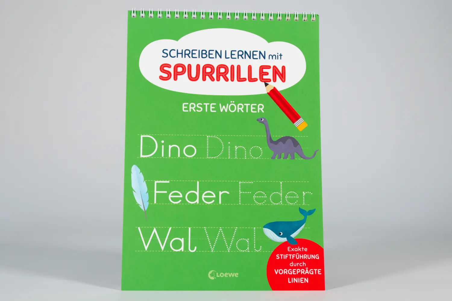 Rückseite: 9783743217836 | Schreiben lernen mit Spurrillen - Erste Wörter | Rätseln | Taschenbuch