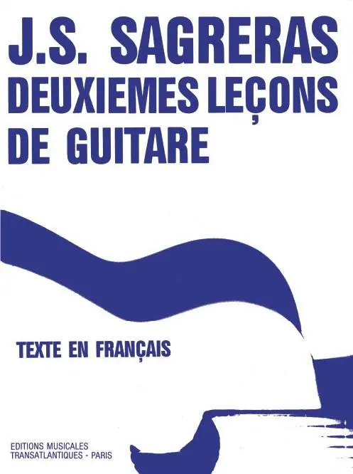 Cover: 5020679577936 | Deuxiemes lecons de guitare | Julio Sagreras | Buch
