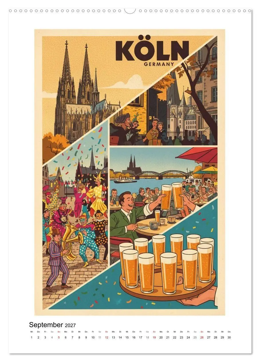 Bild: 9783516807936 | Sehnsucht Deutschland - Die Mid-Century Collection (Wandkalender...