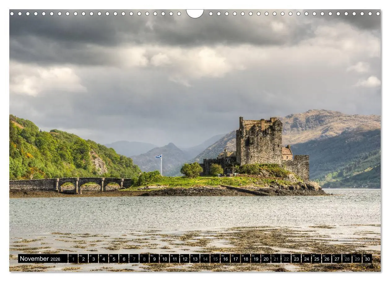 Bild: 9783457848036 | Wunderschönes Schottland (Wandkalender 2026 DIN A3 quer), CALVENDO...