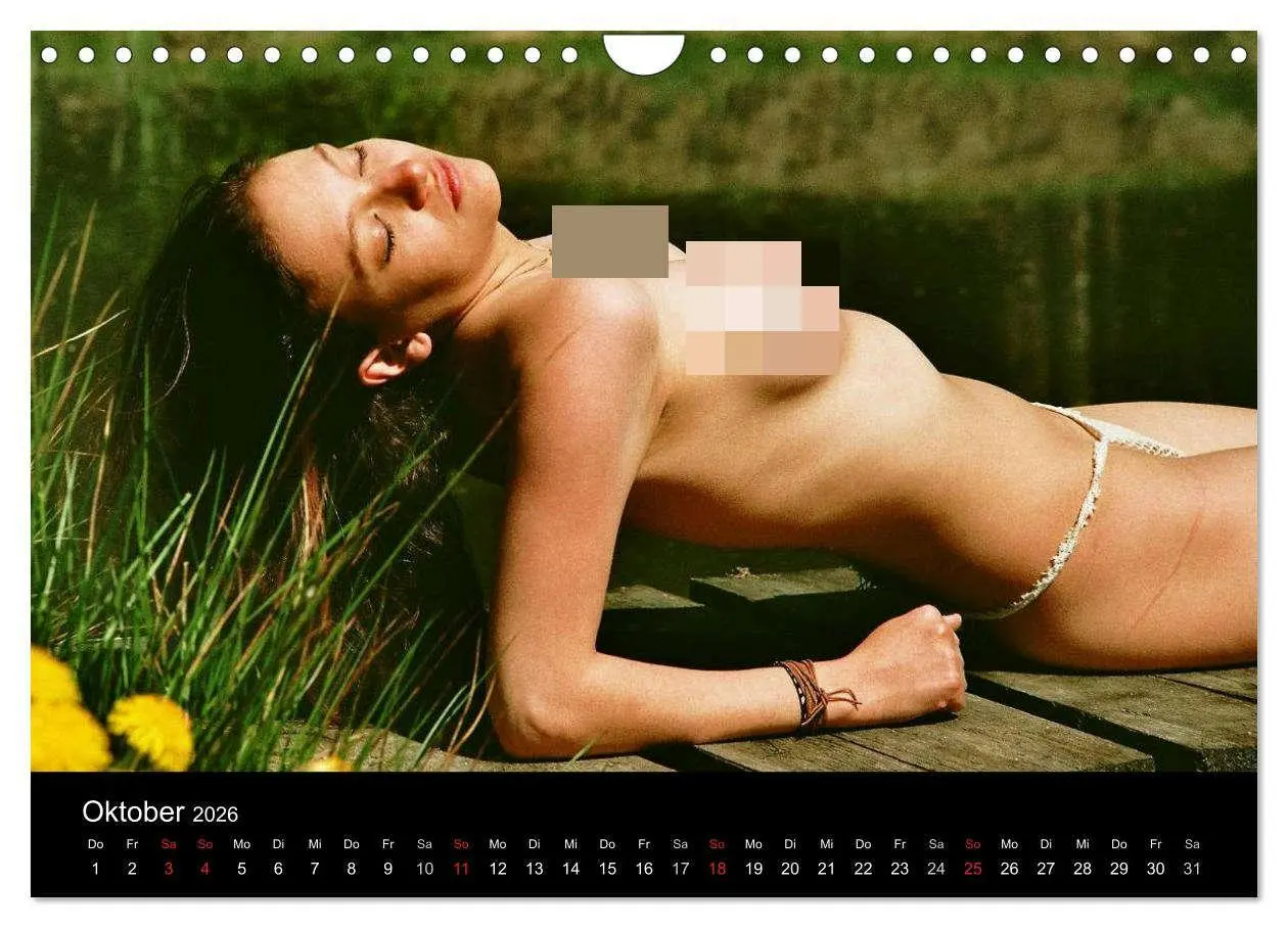 Bild: 9783516178036 | Natürlich nackt (Wandkalender 2026 DIN A4 quer), CALVENDO...