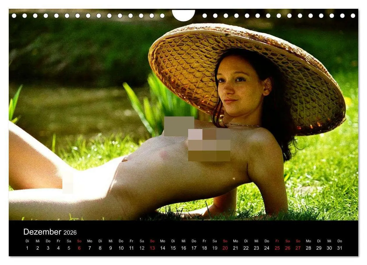 Bild: 9783516178036 | Natürlich nackt (Wandkalender 2026 DIN A4 quer), CALVENDO...