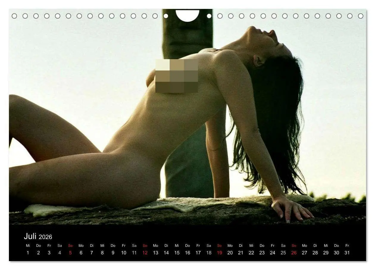 Bild: 9783516178036 | Natürlich nackt (Wandkalender 2026 DIN A4 quer), CALVENDO...