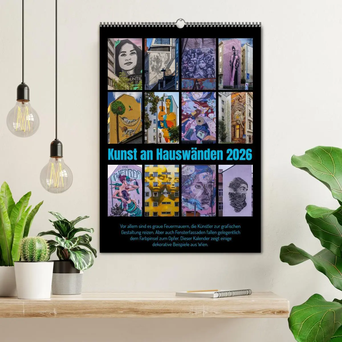 Bild: 9783516318036 | Kunst an Hauswänden (Wandkalender 2026 DIN A2 hoch), CALVENDO...