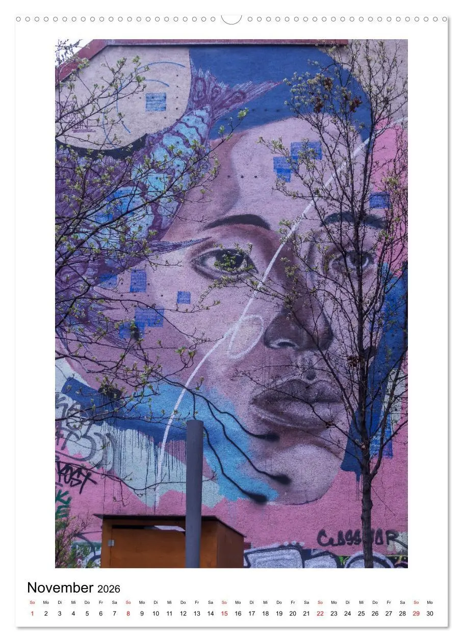 Bild: 9783516318036 | Kunst an Hauswänden (Wandkalender 2026 DIN A2 hoch), CALVENDO...