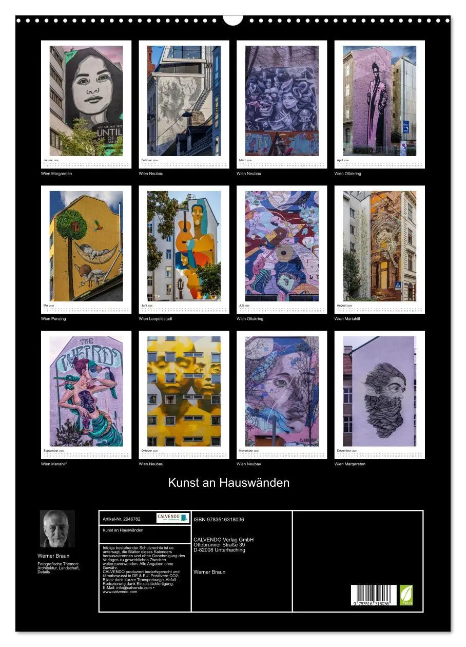 Bild: 9783516318036 | Kunst an Hauswänden (Wandkalender 2026 DIN A2 hoch), CALVENDO...