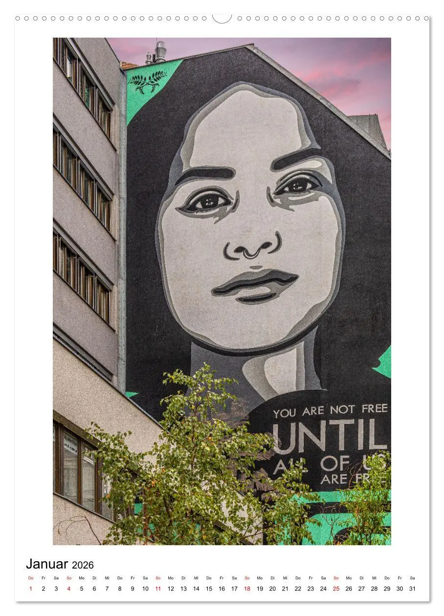 Bild: 9783516318036 | Kunst an Hauswänden (Wandkalender 2026 DIN A2 hoch), CALVENDO...
