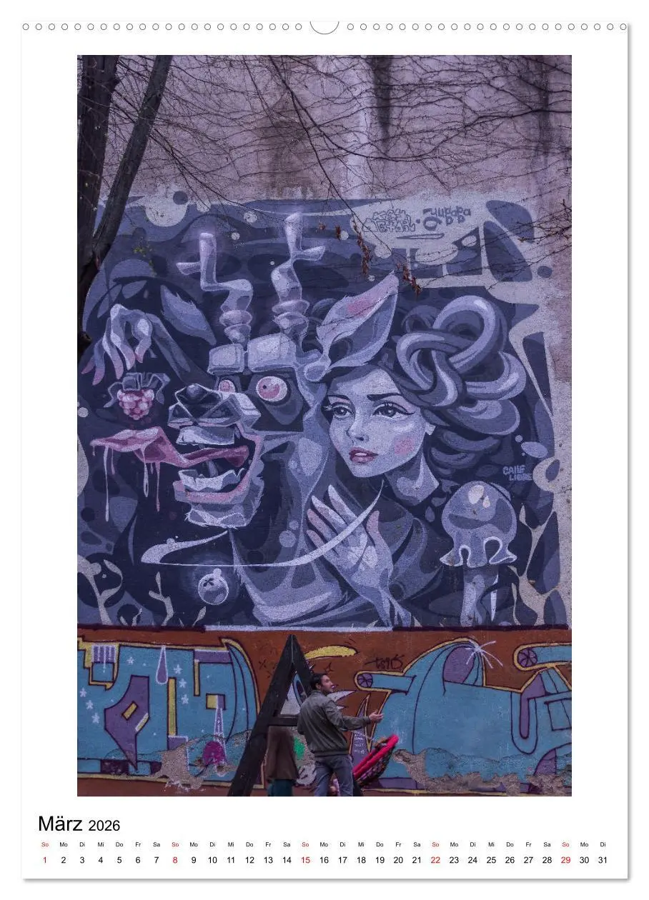 Bild: 9783516318036 | Kunst an Hauswänden (Wandkalender 2026 DIN A2 hoch), CALVENDO...