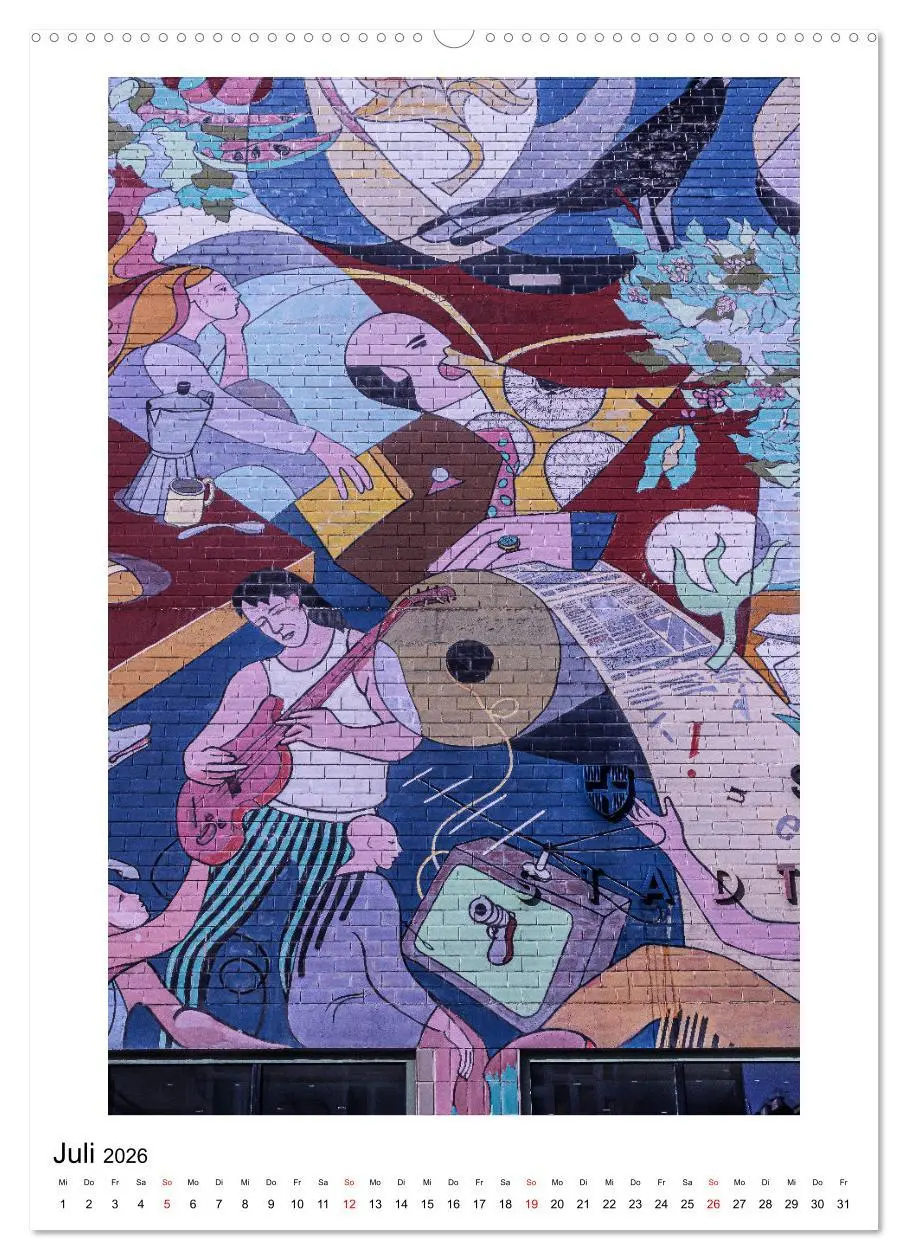 Bild: 9783516318036 | Kunst an Hauswänden (Wandkalender 2026 DIN A2 hoch), CALVENDO...