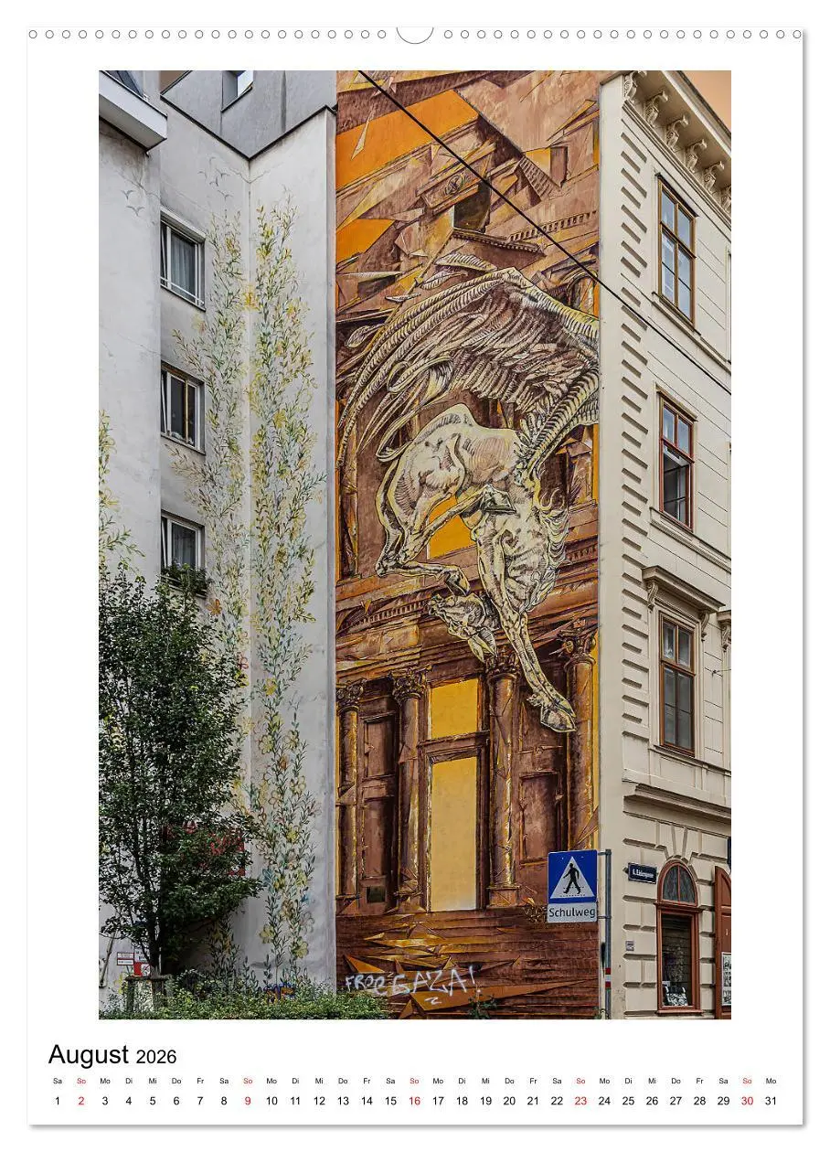 Bild: 9783516318036 | Kunst an Hauswänden (Wandkalender 2026 DIN A2 hoch), CALVENDO...